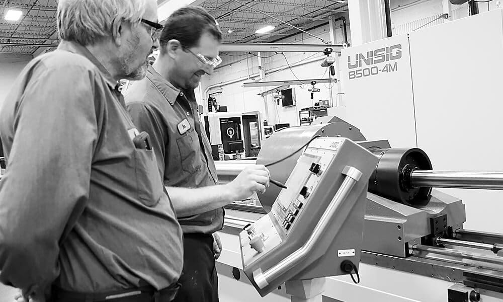 machine support and training