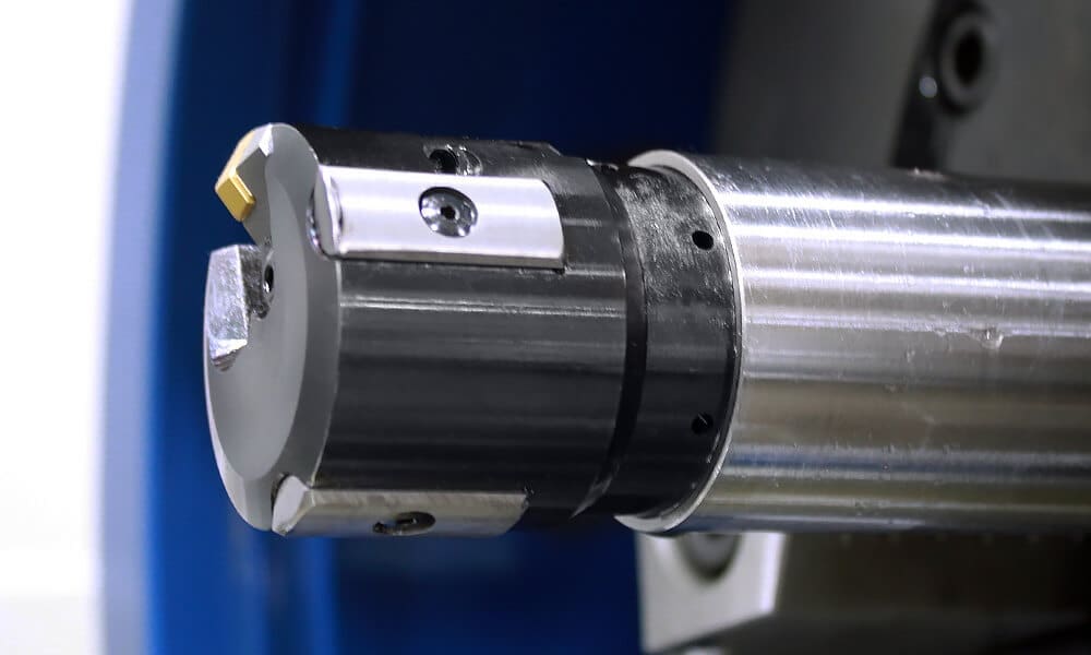 counterboring tool in machine