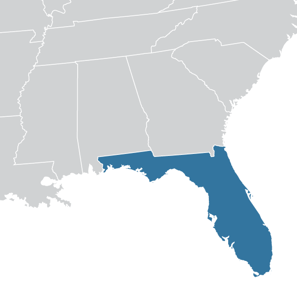 Deep Hole Drilling Florida Map