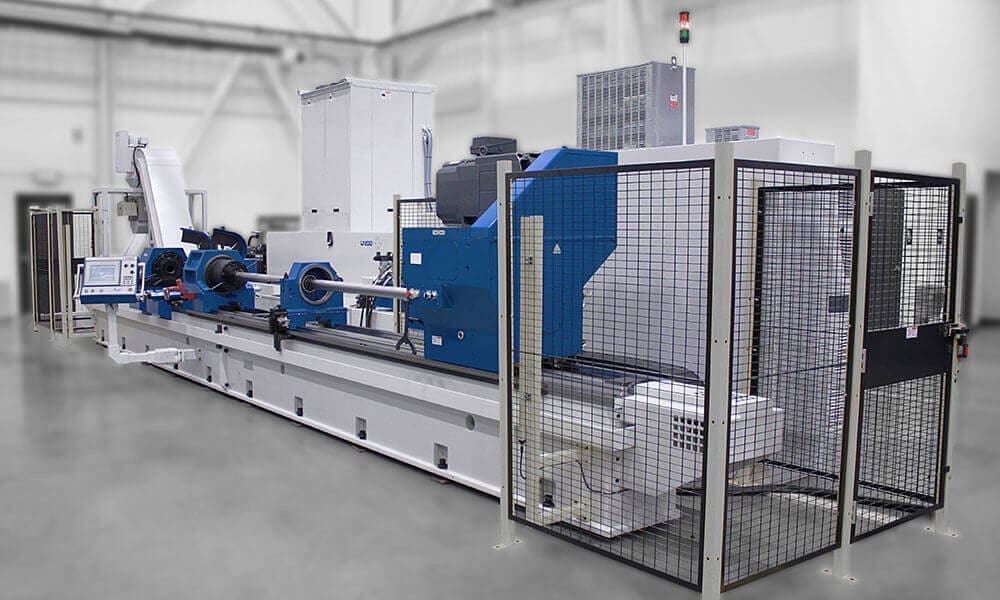 skiving and burnishing machine