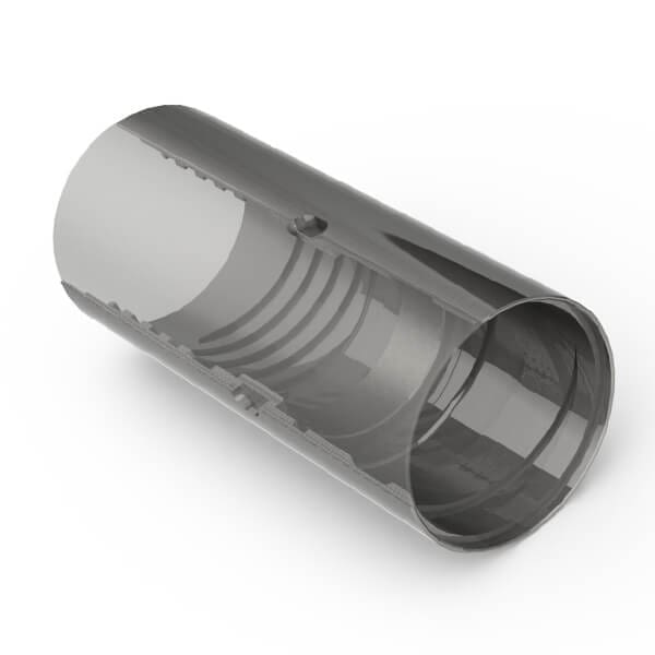 BTA drill tube adapter diagram
